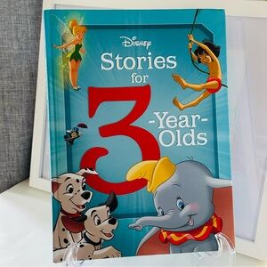 NEW Disney Stories for 3-Year-Olds Hardcover Book